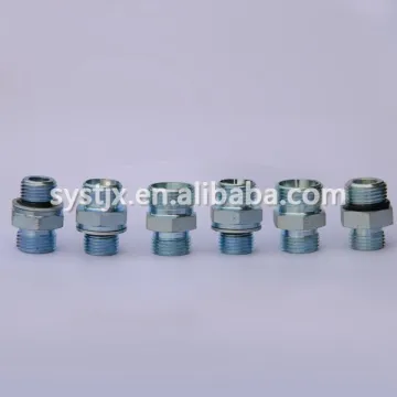 China supplier carbon steel hydraulic pipe fitting