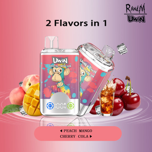 Uwin Twins Crystal 40KPuffs – Dual-Flavor Disposable vape