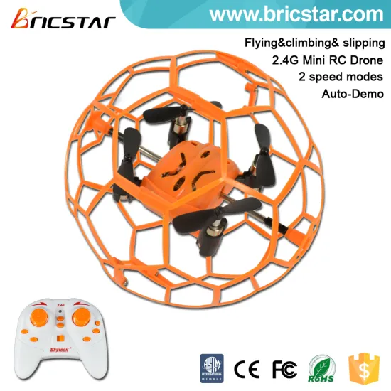 Football styles toys 2.4G remote control mini drone plane