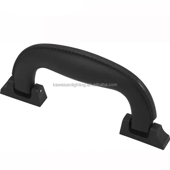 Black All-Plastic 6\" Handle for Tool Chest, Drawers, Luggage, Cases, Briefcases, and Suitcases