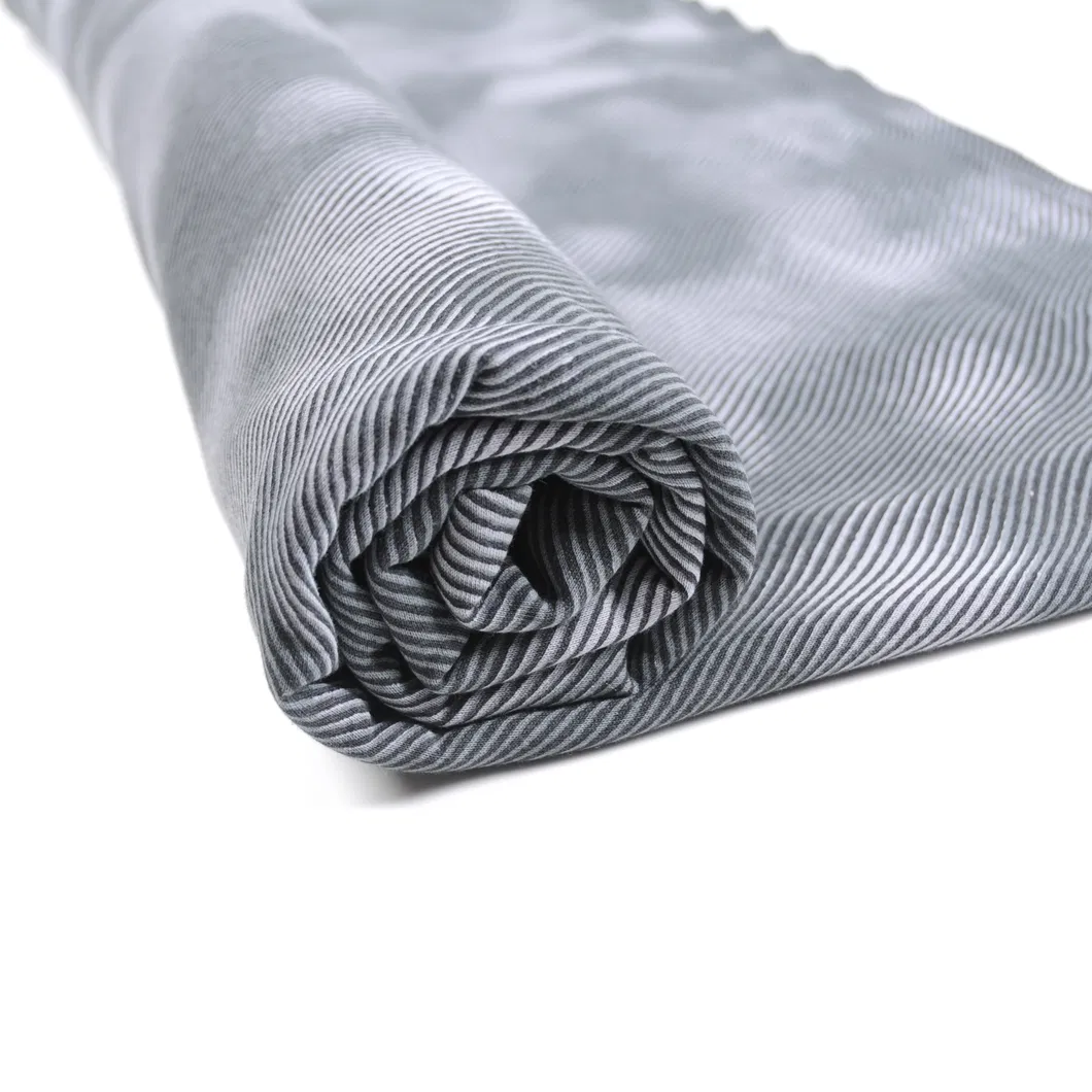 Nueva llegada CVC 60/40 French Terry Fleece con tejido P/D cepillado trasero para prendas de vestir