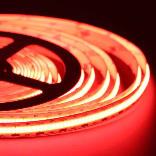 red cob led strip light Super Bright Flexible 420 led 2700K 3000K 4000K 6000K Ra90 DC12/24v Cob Led Strip