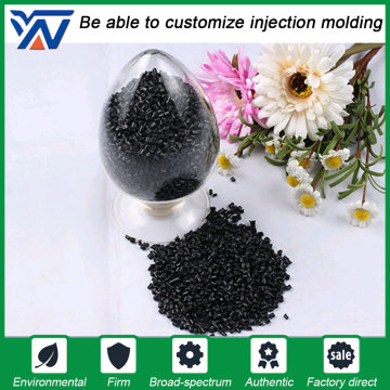 Black nylon filled nylon PA6 GF30% plastic raw materials