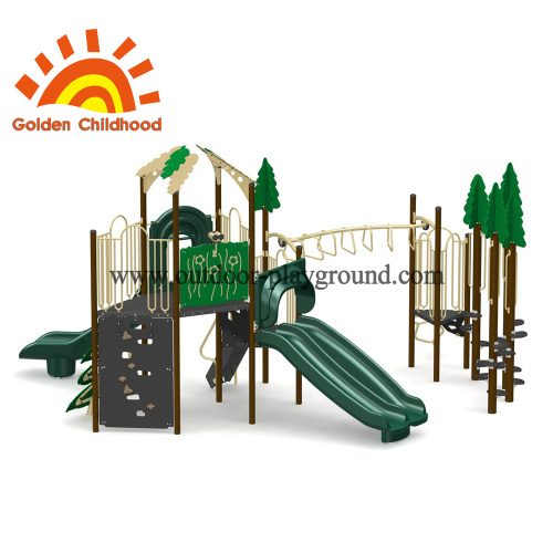 Natural Forest Commercial Outdoor Playground For Children