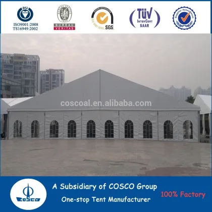 Strong wind loading garden tent 20x45m