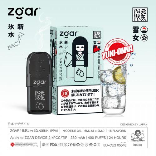 Dispositif Zgar Genki Disposable Vape Pods