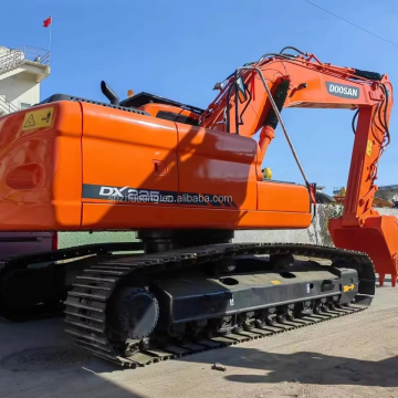 2022 Hot Selling Used Doosan DX225 Original Korean Tracked Excavator