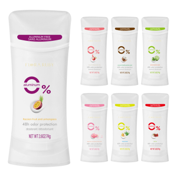 FLORA RUBY Custom Aluminum-Free Body Stick Deodorant for Women