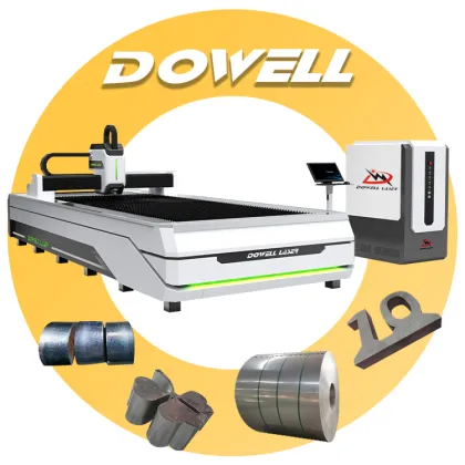 Dowell Raycus IPG Fiber Laser Cutting Machines - 6kw to 30kw