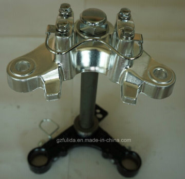 Motorcycle Steering Stem for Cg (Fork Tee, Fork Upper, Fork top Bride, Connect Board, Bottom)