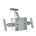 Direct Sales: Innovative Three-Valve Group Stainless Steel Integrated Pressure Gauge Plate Valve Support Structure Stopper