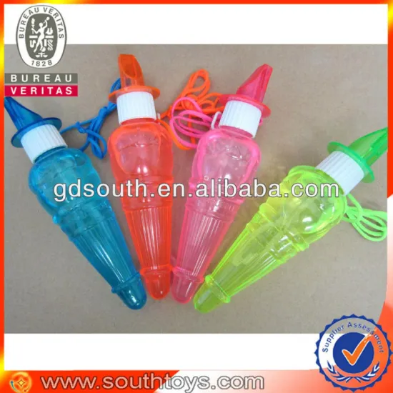 plastic bubble liquid toys