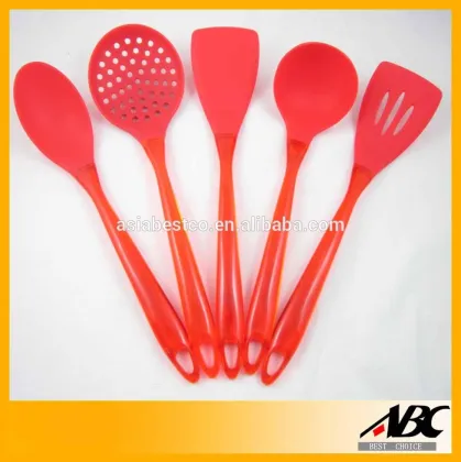 Good Quality 5pcs Silicone Kitchenware Set