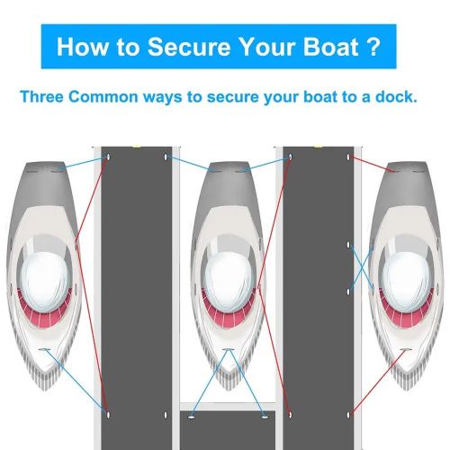 Boat Bungee Dock Lines - In Stock and Customized