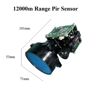 Sensore PIR di 12000 m a gamma LUT LONGAR