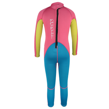 सीस्किन लंबी आस्तीन बच्चे neoprene स्नॉर्कलिंग wetsuit