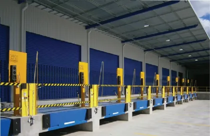 Automatic dock leveler hydraulic