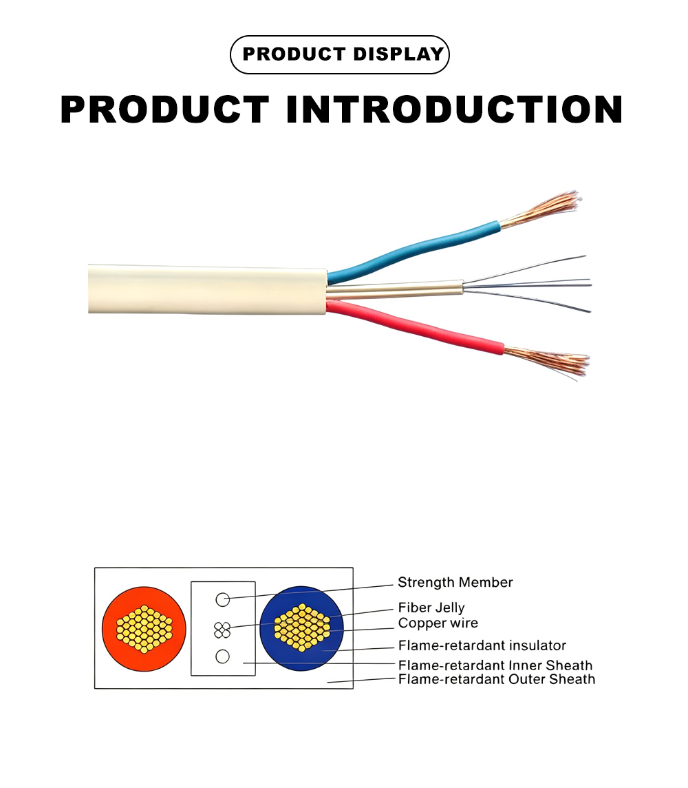 42.GDBV Flat Opto-Electrical Hybrid Cable