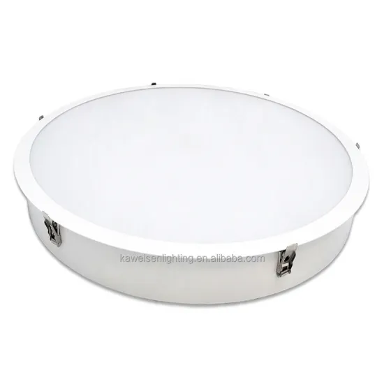 72W 30\" Hot Selling Aluminum Recessed Mount LED Ceiling Panel Light in Sandy White