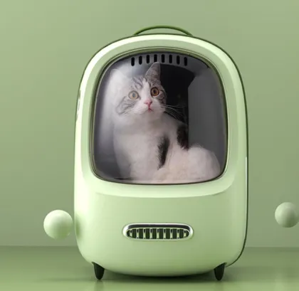 Eco-Friendly Cute Capsule Bubble Air Pet Carrier