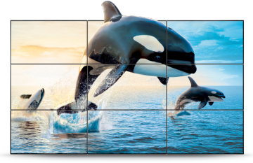 47inch multi input adveritisng wall full HD advertising video wall with 4.9mm bezel