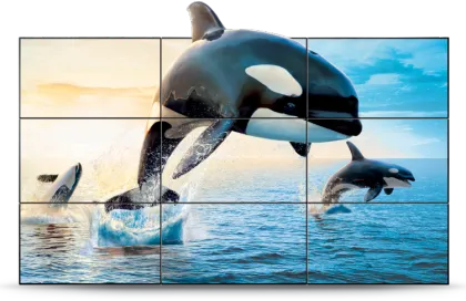 High definition advertising equipment high quality samsung lcd panel advertising display 55inch