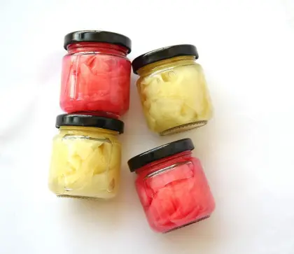 Sushi ginger in Jar Pickled ginger