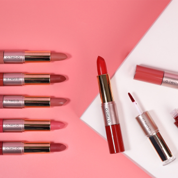 O.TWO.O Matte Vegan Lip Gloss - Waterproof, Pigmented, Moisturizing Liquid Lipstick