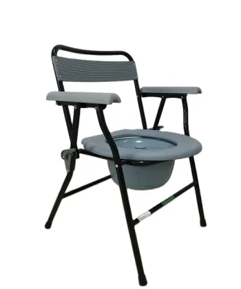 Medical Bathroom Assist Folding Toilet Chair Plastic Toilet Commode Chair Portable Toliet Seat for Patients
