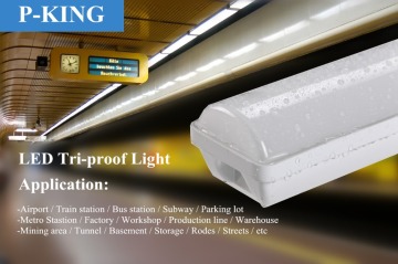 CE led tri-proof light led tube light linear light IP65 600MM/0.6m 10W/20W