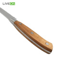 Coltello da bistecca in legno di acacia 4 pezzi