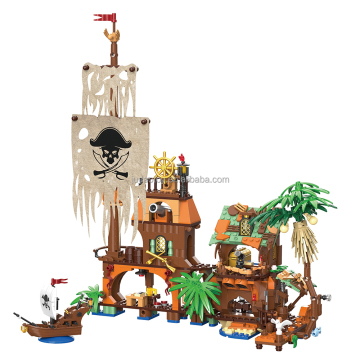 New Pirate Ship 31002: MOC Modular Building Blocks Kits - Bricks Puzzle Educational Toy Set for Christmas Gifts - Suitable for Kids and Adults