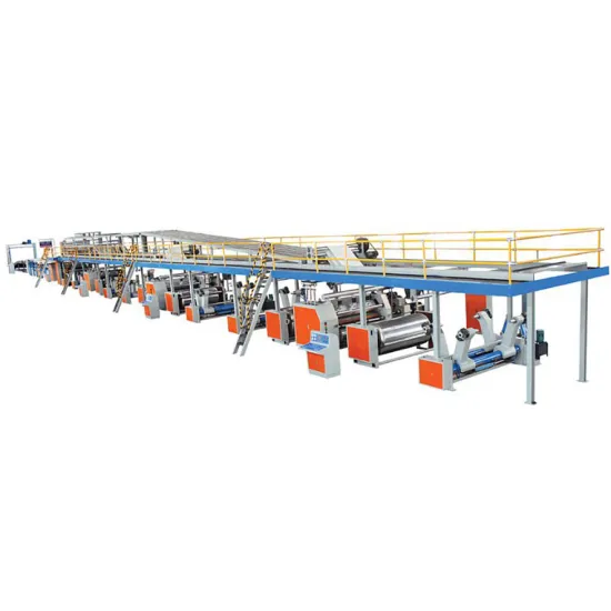 Automatic High Speed Corrugated Cardboard Single Facer Machine for Carton Box/Paperboard Packaging Line