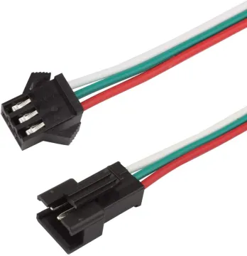ODM/OEM JST/SM Male Female plug LED Connector Cable