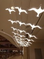 Hotel contemporaneo progettato a chandelier luce