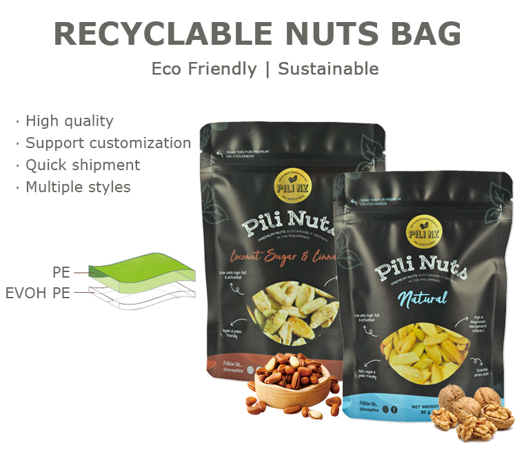 nuts packaging pouch