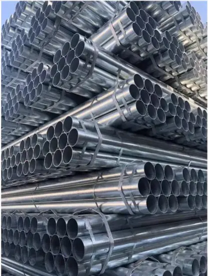 BS 1387 ASTM A53 Galvanized Steel Pipe