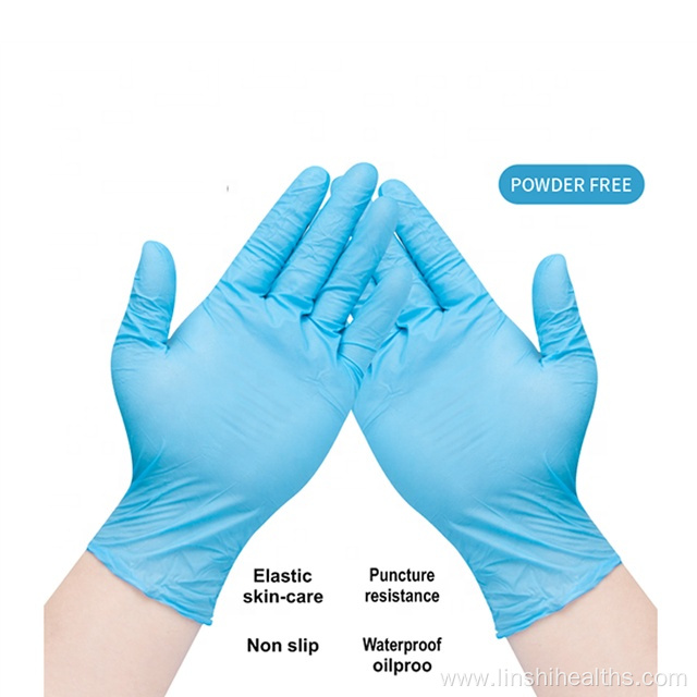 Nitrile glove Examination nitrile gloves powder free