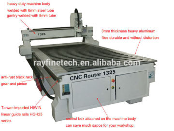 heavy duty cnc router RF-1325-4.5KW rayfine brand