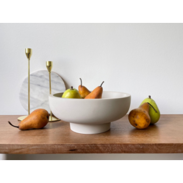 Portafrutta in cemento per bancone della cucina