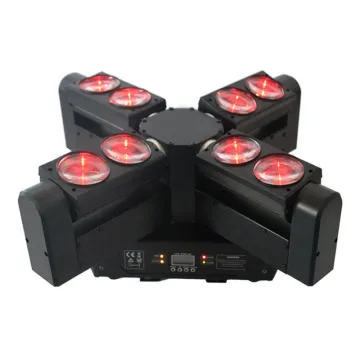 LED 8 Eyes RGBW Moving Head Lights for DJ Disco Party