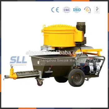 zhengzhou sincola high efficiency mortar sprayer