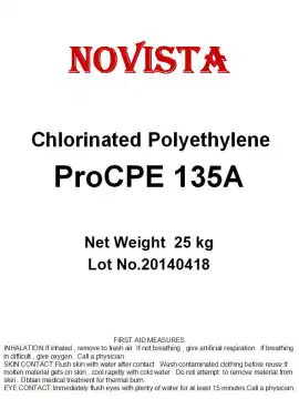 chlorinated polyethylene cpe 135a for pvc pipe