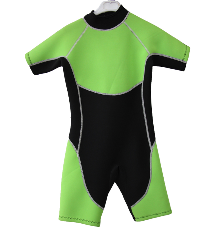 shorty wetsuit back zip