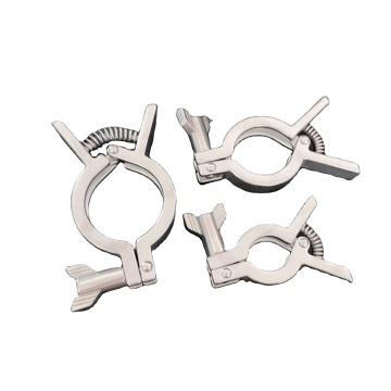 Stainless Steel SS304 Spring Tri Clamp Fittings untuk pipa dan peralatan penyuling