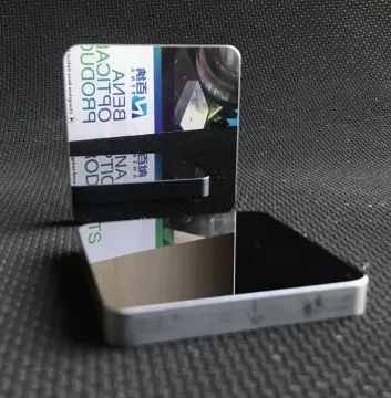 Frame for mirror metal