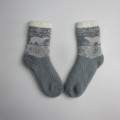 Girls Acrylic Jacquard Socks Wholesale