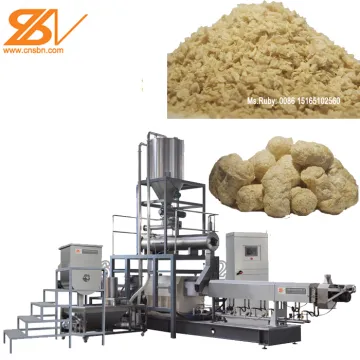 Soya Protein Food Processing Line Equipment & Machines