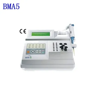 5 inch screen Two channel blood coagulation system