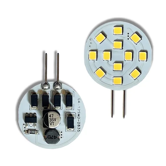 AC12V/24V Round G4 LED Bulb 2W SMD2835 - No Flicker Downlight for Boat, Range Hood, Halogen Replacement